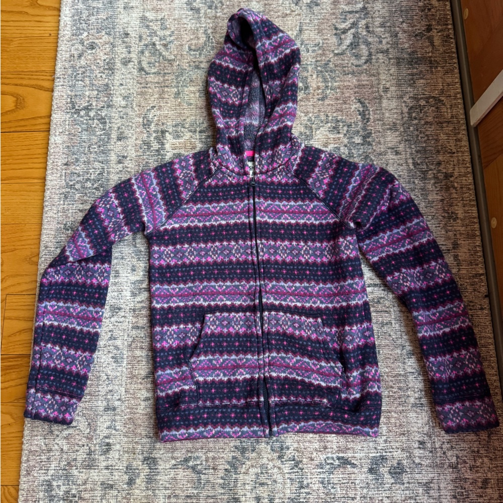 OshKosh B'gosh Pink and Purple Fleece Hoodie